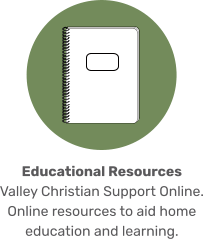 Educational Resources Valley Christian Support Online. Online resources to aid home education and learning.